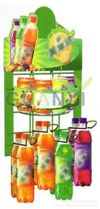 【专业定销】耐用易装拆出口品质多层落地金属调味料展架陈列架