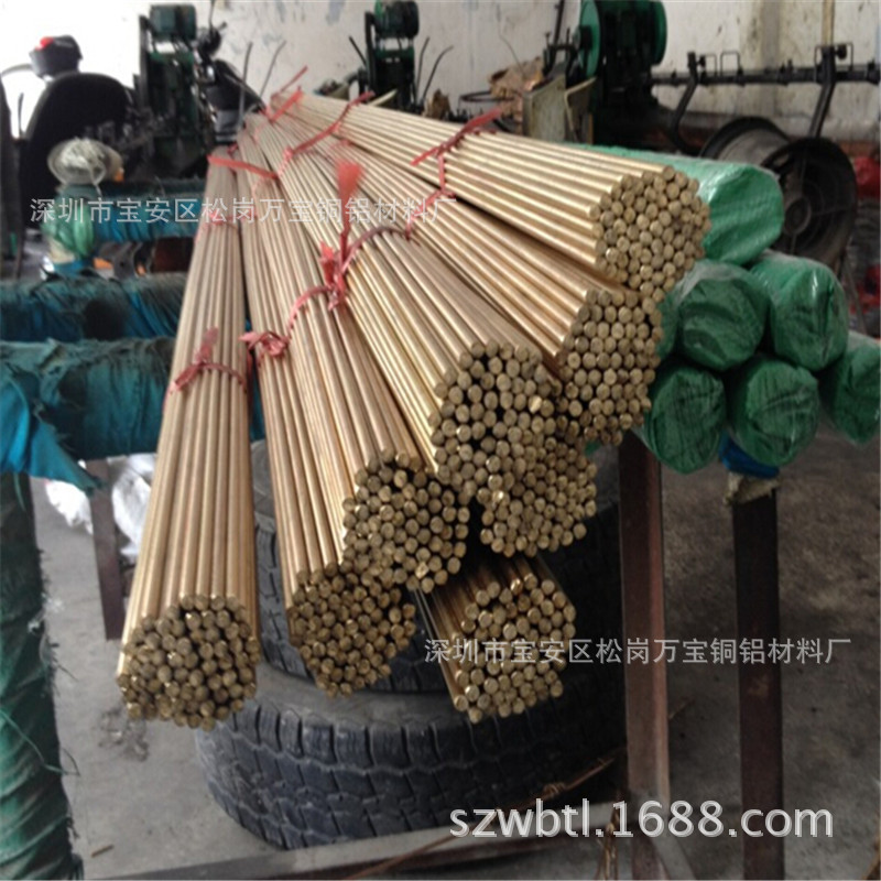 环保C5191磷铜棒 易削C54400锡磷青铜棒 大口径磷铜棒120 100切割