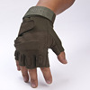 Tactics gloves for gym, black eagle, fingerless