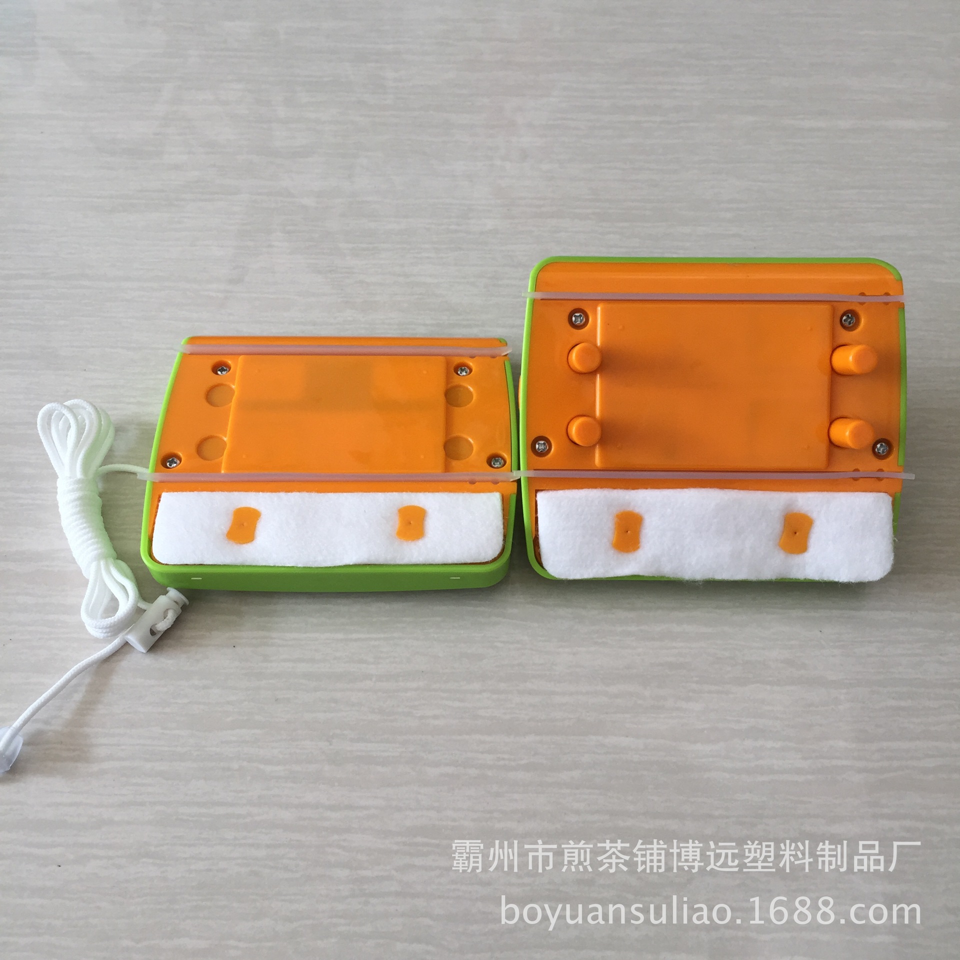 防夾手雙麵玻璃清潔器