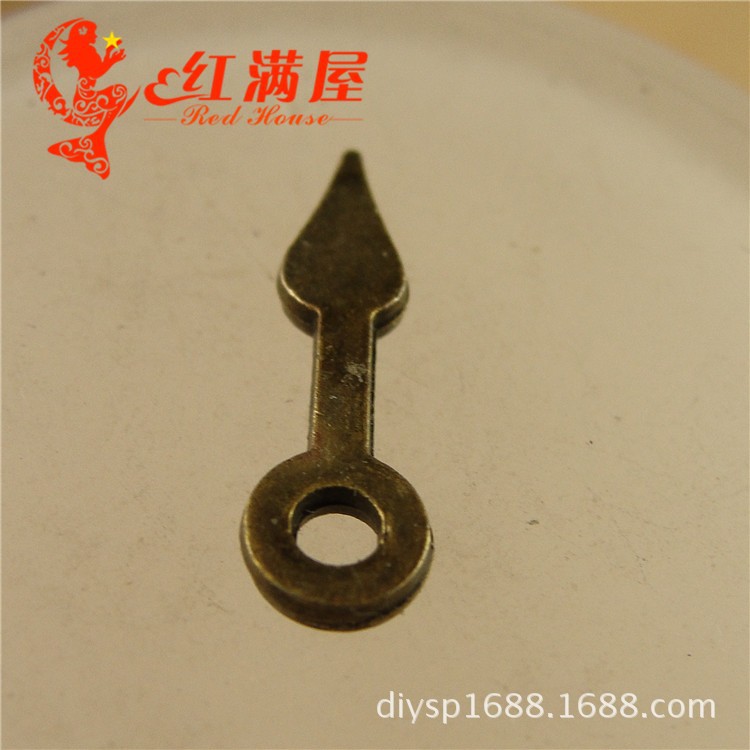 A3966 古青 0.35克 手工DIY饰品批发 时针 日韩流行挂件 200个/包