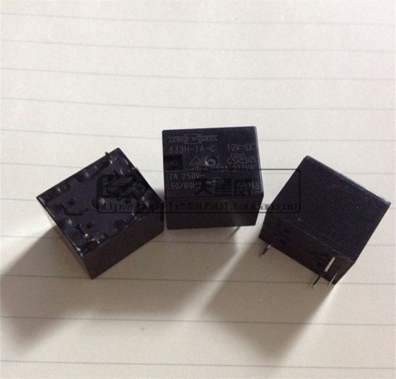 松川继电器833H-1A-C-12VDC替JQC-3FF-12VDC-1HS JQC-3FF-012-1HS