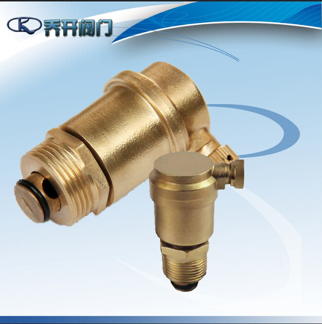 厂家直供  黄铜排气阀P22X  永德信/埃美柯/皇冠  黄铜螺纹排气阀