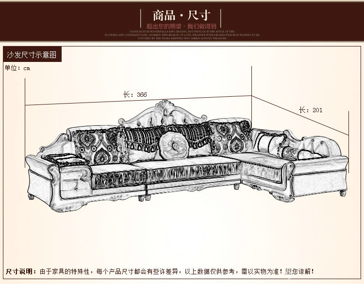 欧式可拆洗高档布艺沙发 客厅转角组合布艺沙发 冬夏两用布艺沙发