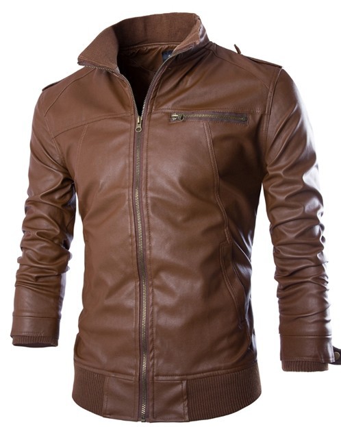 Veste en cuir homme - Ref 3443836 Image 2