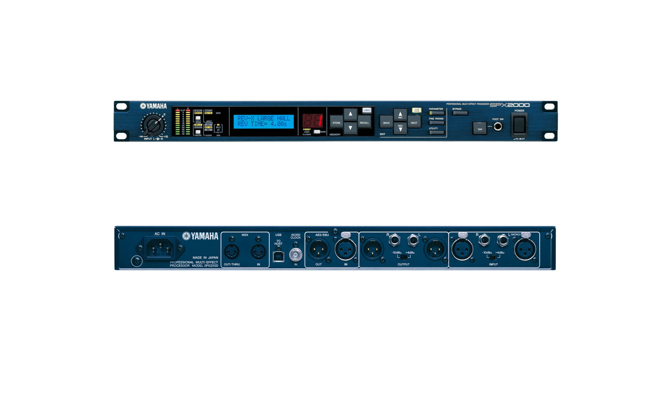 YAMAHA/ Yamaha SPX2000 major Digital effects stage Meeting major sound Effects