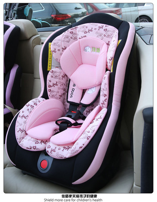 正反面安装车载儿童安全座椅汽车用0-4-6-12岁婴儿提篮宝宝可坐躺