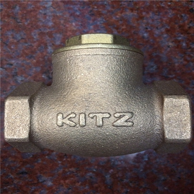 日本KITZ止回閥  高溫蒸氣旋啟式止回閥 螺紋連接KITZ單向閥