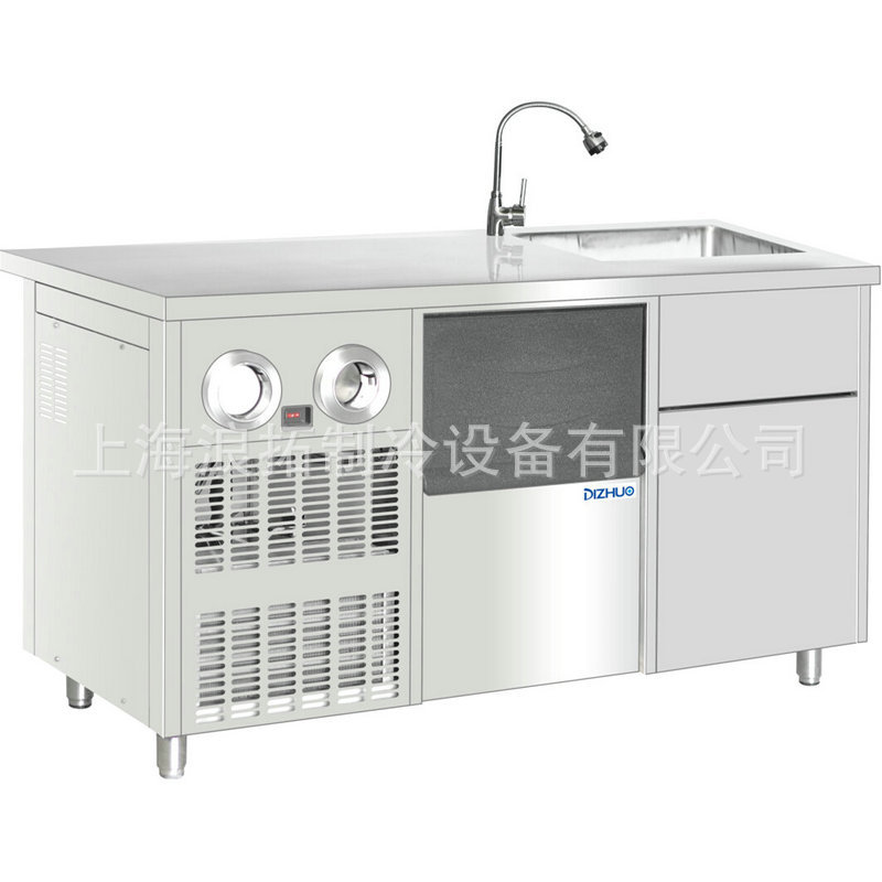奶茶店商用水吧台制冰机 商用水吧台制冰机ST300S 咖啡吧台制冰机-阿里巴巴