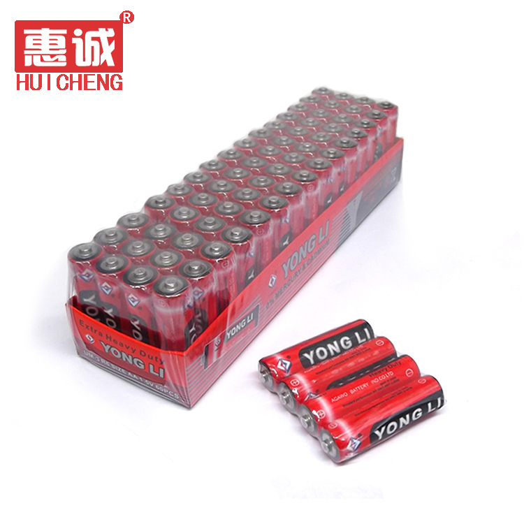 惠诚通用AA5号碳性电池 1.5V电动玩具伙伴日用家居特价批发