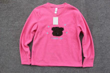 外贸库存出口尾单服装jej原单摇粒上衣中大童保暖内衣家居服现货