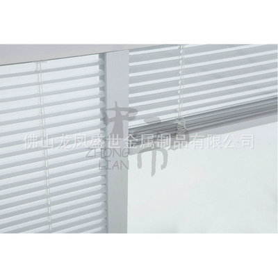 Manufactor Direct selling double-deck Glass partition Louver Office Glass partition wall aluminium alloy High compartment