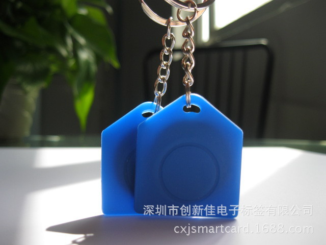 실리콘 키체인, NFC 키체인, NTAG 213 실리콘 키체인, RFID 실리콘 키체인