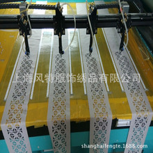 上海激光雕花廠   布料切割激光雕花加工   裁片切割激光雕花