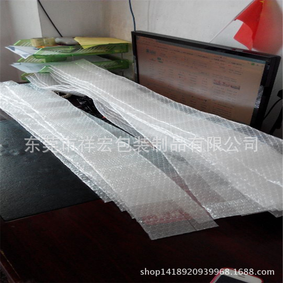 东莞厂家定做全新双面十连气泡袋，五连防震汽泡袋 加厚气泡沫d