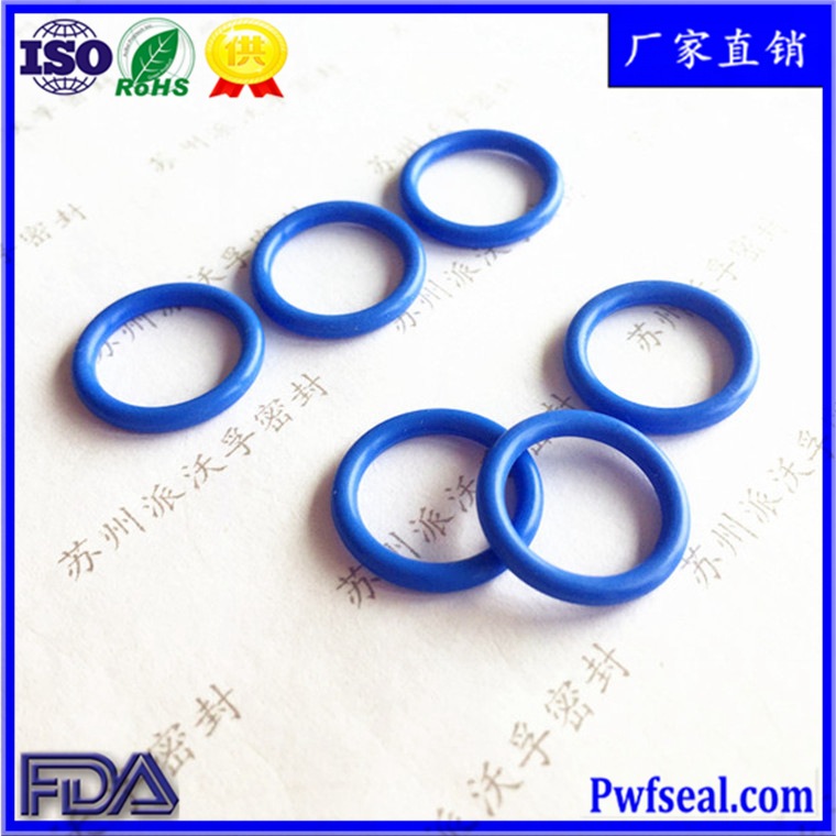厂家供应蓝色耐高温氟胶O型圈  陶瓷阀用氟橡胶 Viton密封圈