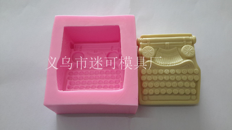 Molde de teléfono antiguo molde de pastel de fondant molde de silicona directo de fábrica molde de jabón hecho a mano herramientas para hornear pastelería