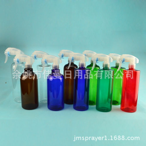 直销500ml 手枪式喷壶手扣式塑料喷壶喷雾瓶浇花喷花用喷壶