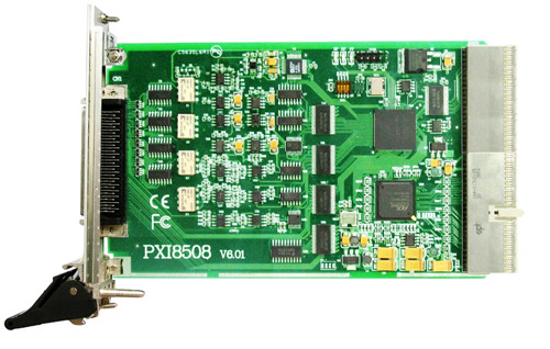 PXI8508 500KS/s 18位 32路 模拟量出入；带DA、DIO、CNT功能