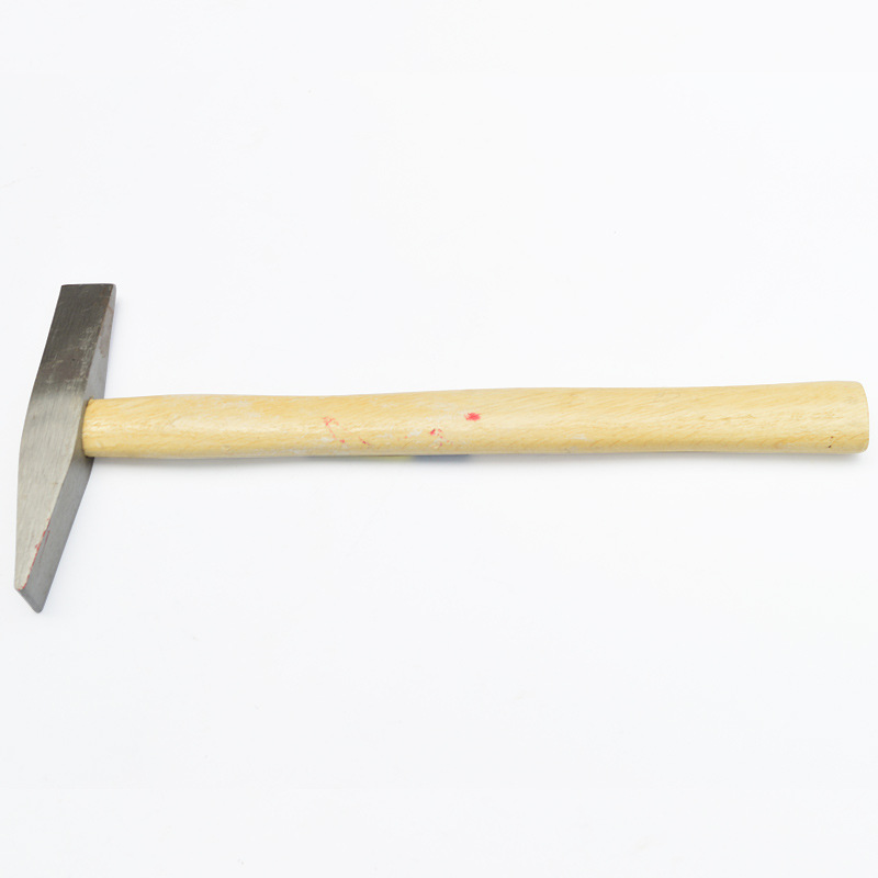 厂家批发 敲锈锤 船舶检测除锈锤 优良木柄除锈工具锤现货批发