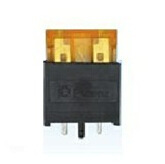 06.087 中型汽车保险丝座 汽车插片保险座 保险盒 带定位保险片合