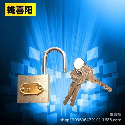supply Hongyan Imitation copper padlock Small padlock Small lock Anti-theft padlock