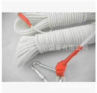 现货16 14 12 10 8mm防火攀岩逃生绳 安全绳 救生绳 登山绳20