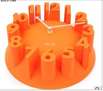 Reloj de pared creativo 3D, diseño convexo, moderno y decorativo