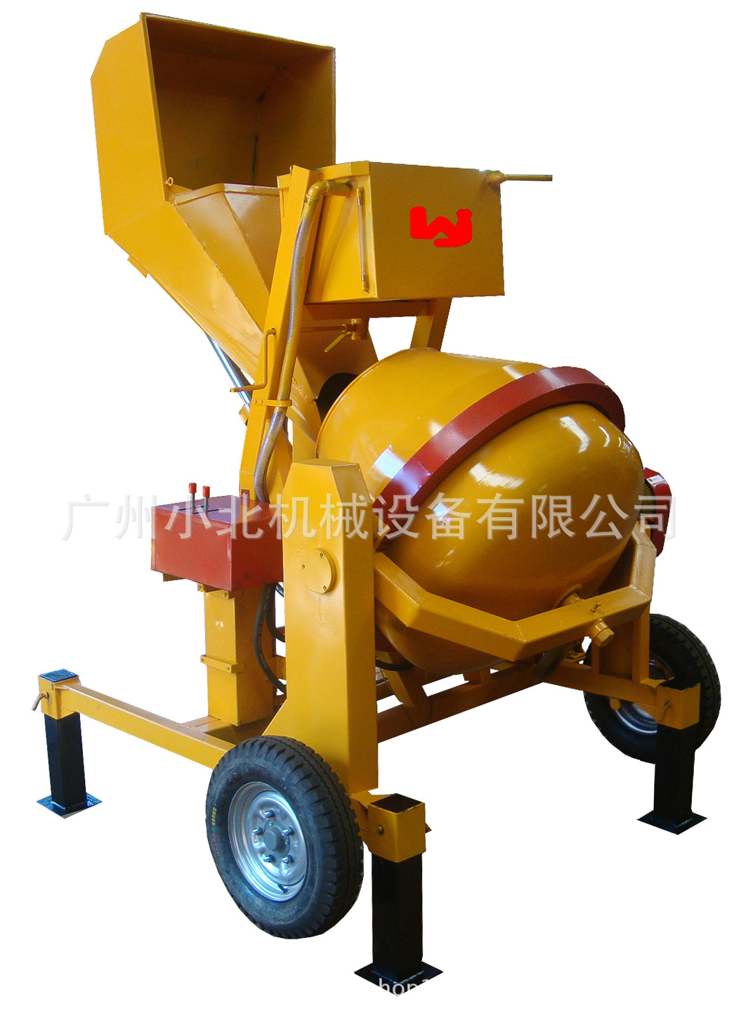 柴油动力液压混凝土ATCM500搅拌机 广州移动式滚筒自动水泥搅拌机