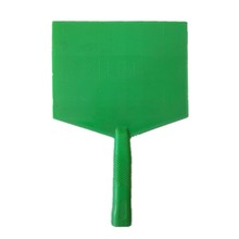 小号塑料托灰板绿色黄色沙抹子厂家直销量大从优塑料钢化托灰板