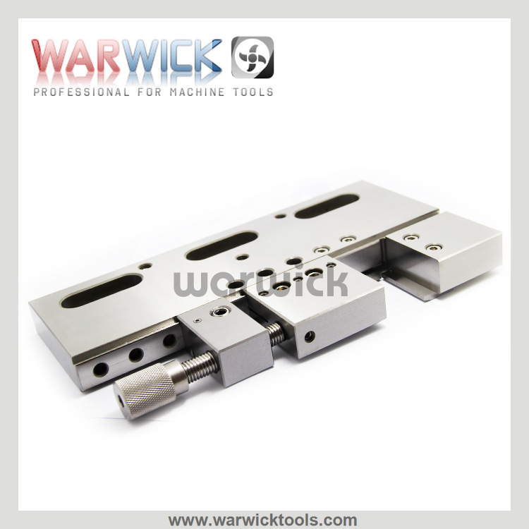 EDM不锈钢线切割万力 厂家直销0-160m慢走丝精密三轴微调平口虎钳