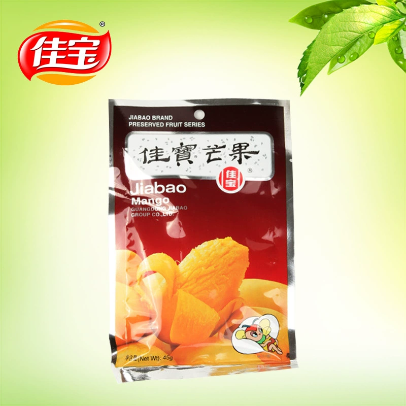 [【厂家直销】佳宝芒果干 45G*5袋 蜜饯果脯 休闲食品开学批发]