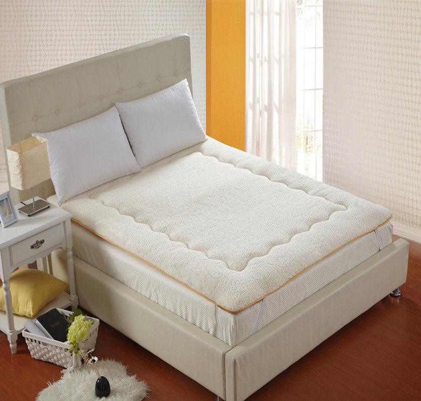 Sherpa mattress Foldable Ground floor thickening Single Double student Bedclothes thickening Mat Tatami