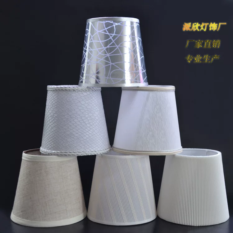 Ткань, абажур, свеча PVC, светильники, аксессуары, E14