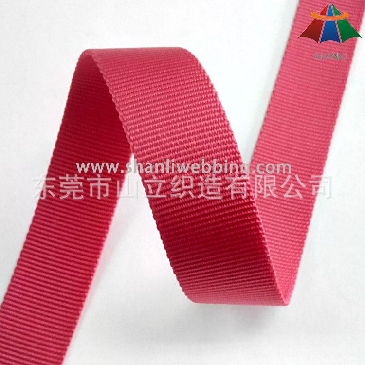 22MM尼龙平纹织带 红色尼龙织带 各规格颜色均可按需生产