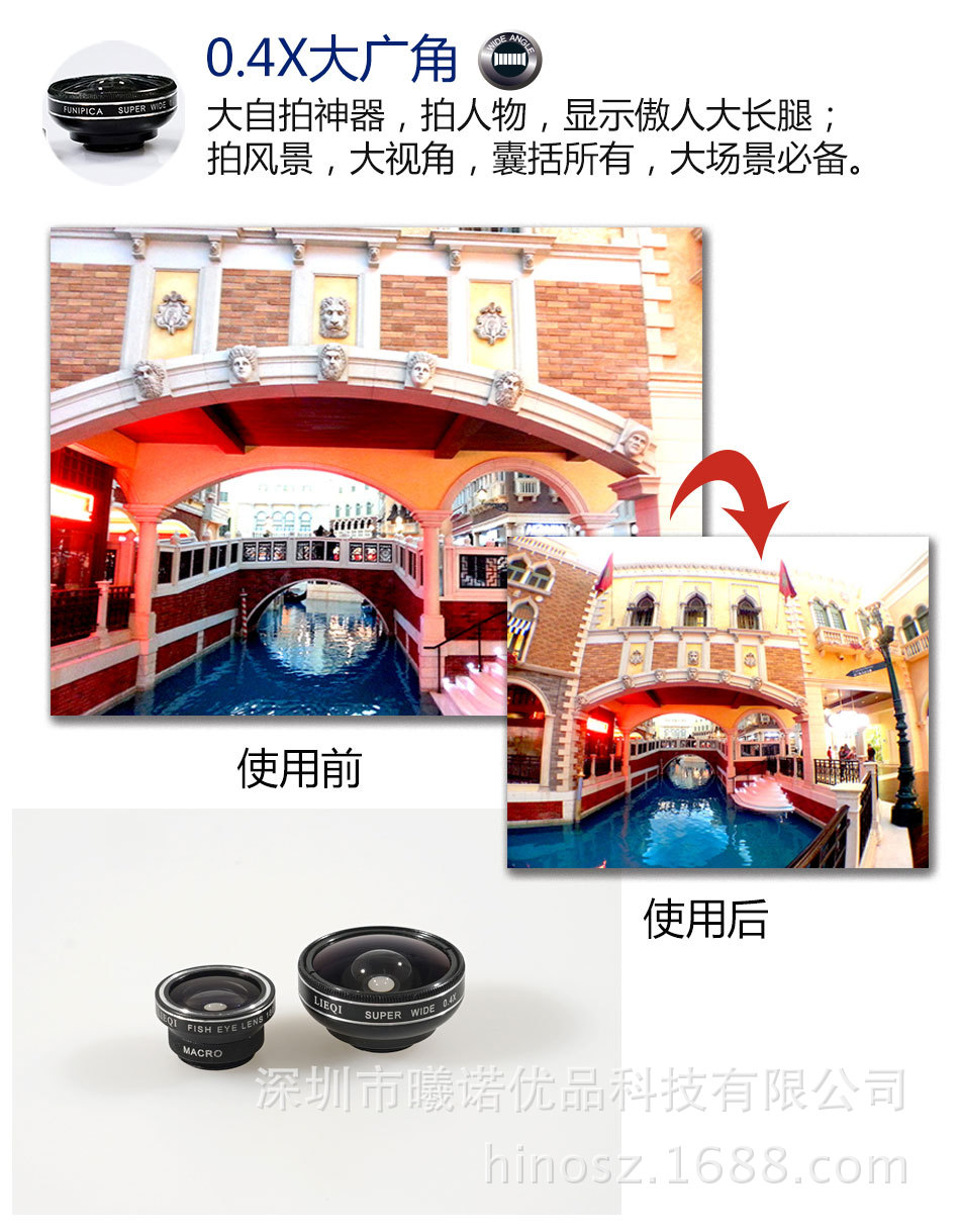 LQ-019新款超級三合一鏡頭