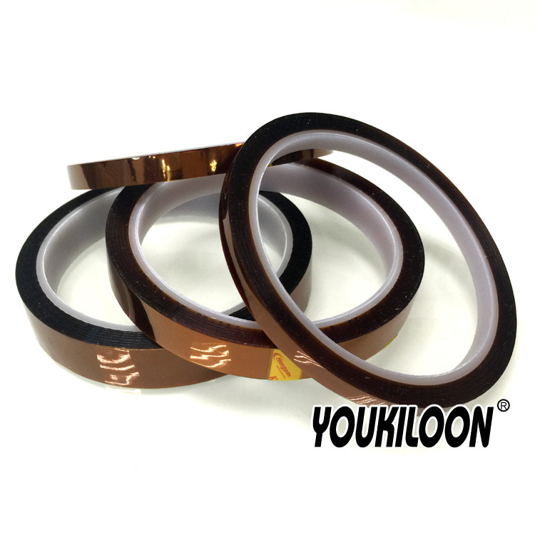 聚酰亚胺茶色3D打印耐高温电池绝缘隔热转印PI保护膜 金手指胶带