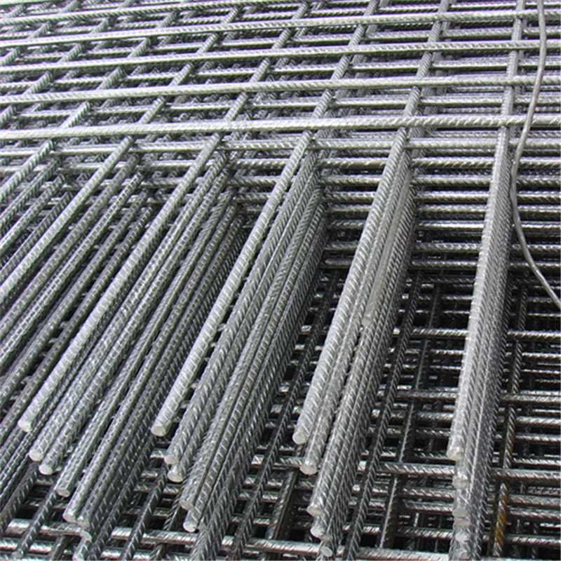 冷轧带肋钢筋网片 楼面碰焊网 HRB桥梁公路螺纹钢筋网片