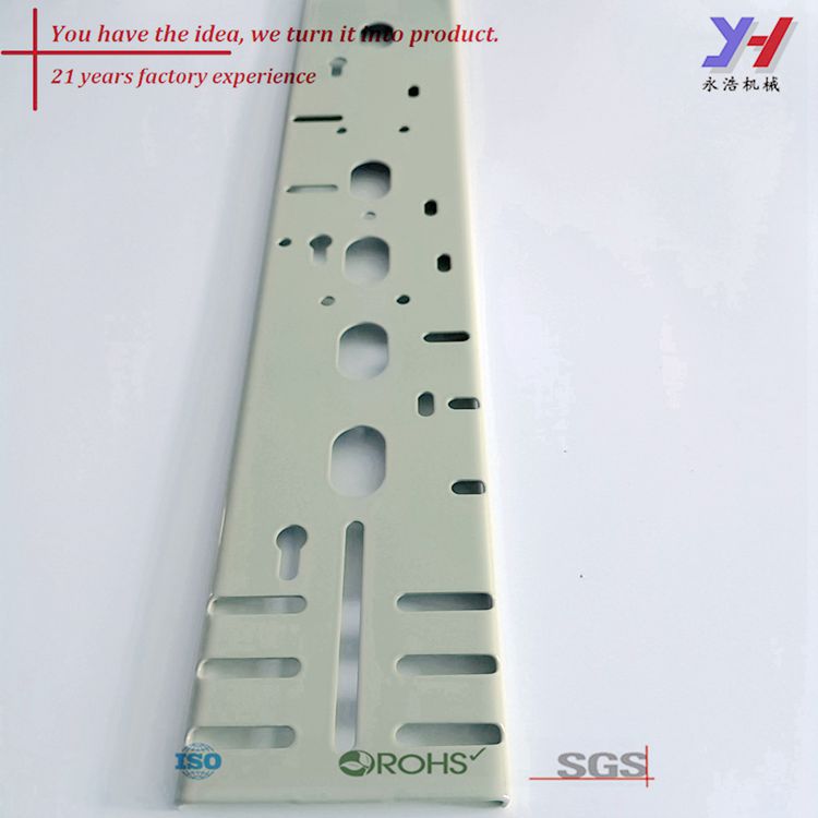 穿孔金属板材零件的定制钣金加工