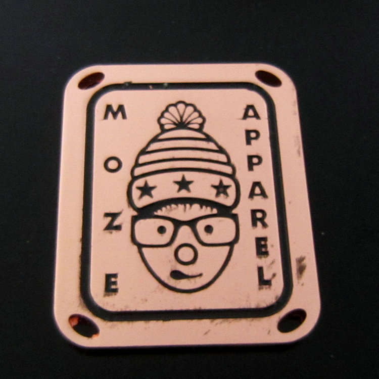 厚实精雕商标牌 深圳厂家订做金属标牌 创意高档金属标牌定做