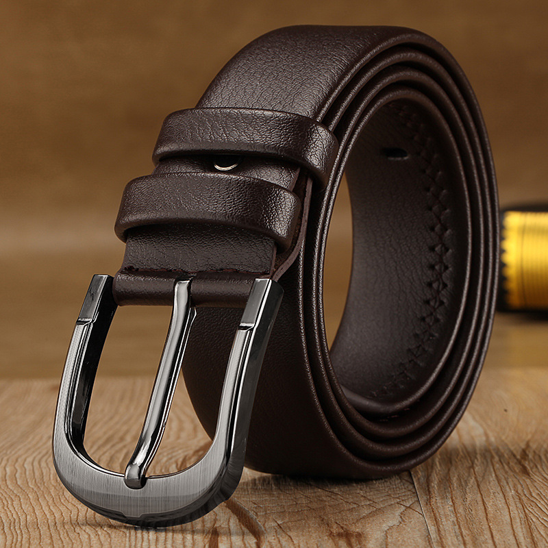 2024 Minimalist Hot Style Men's Needle Buckle Belt European and American Fashion Casual Versatile Belt Men's Belt and Pant Belt_voghion.com