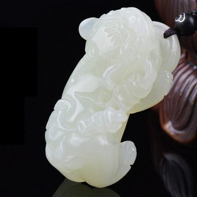 Rejuvenate yuzhai Nephrite  Pi Xiu pendant Green jade brave troops Pendant Jin Bao brave troops Jade Pendant