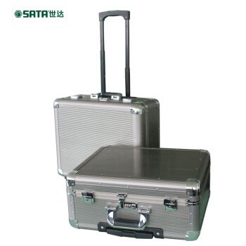 世达工具箱铝合金拉杆箱24寸 多功能拉杆工具箱航空道具箱 03621