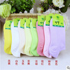 Spring thin cute massager, colored socks, trend of season, absorbs sweat and smell, wholesale