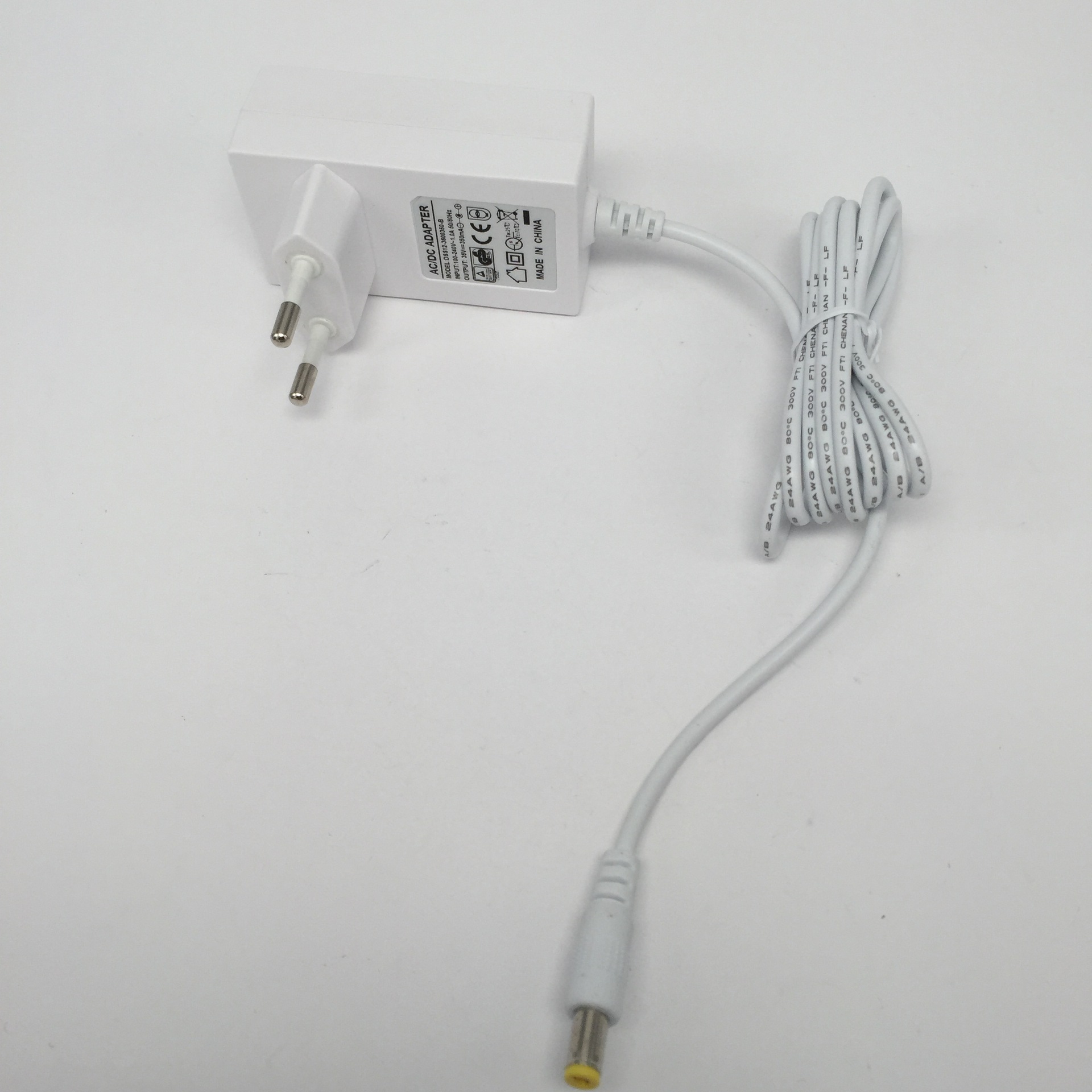 白色欧规电源12V15W灯带电源适配器12V1.25A TUVCEGS认证足功率|ms