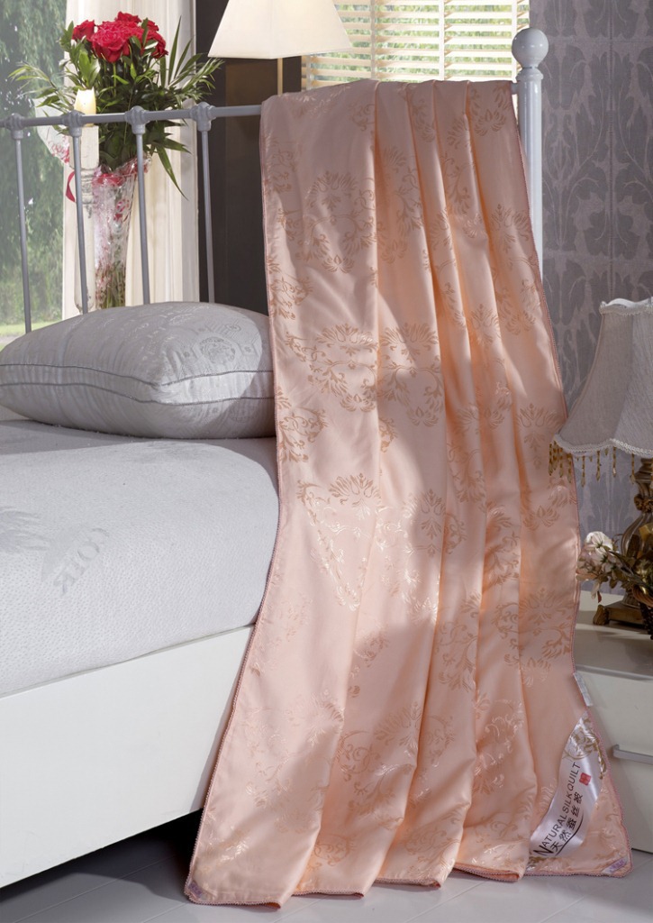 g全棉貢緞亮絲提花 玉色