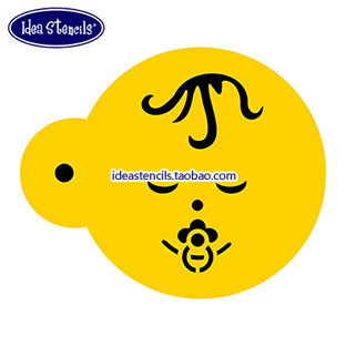 [Cookies Stencils] торт спрей цветочный