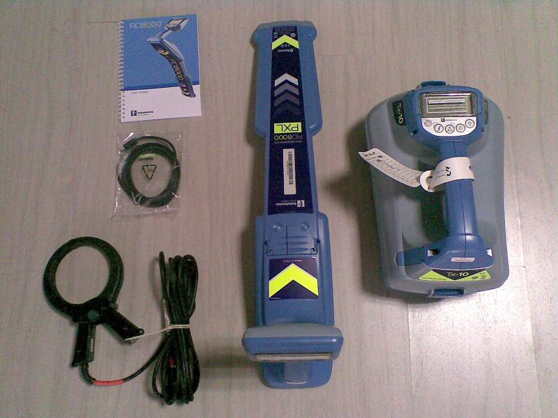 英国雷迪 RD8000PDL-TX10 管线探测仪 地下管线探测仪