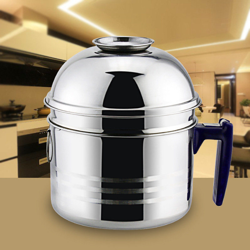 豪华不锈钢快餐杯 加厚无磁泡面杯学生上班族 防烫设计多层饭盒|ru