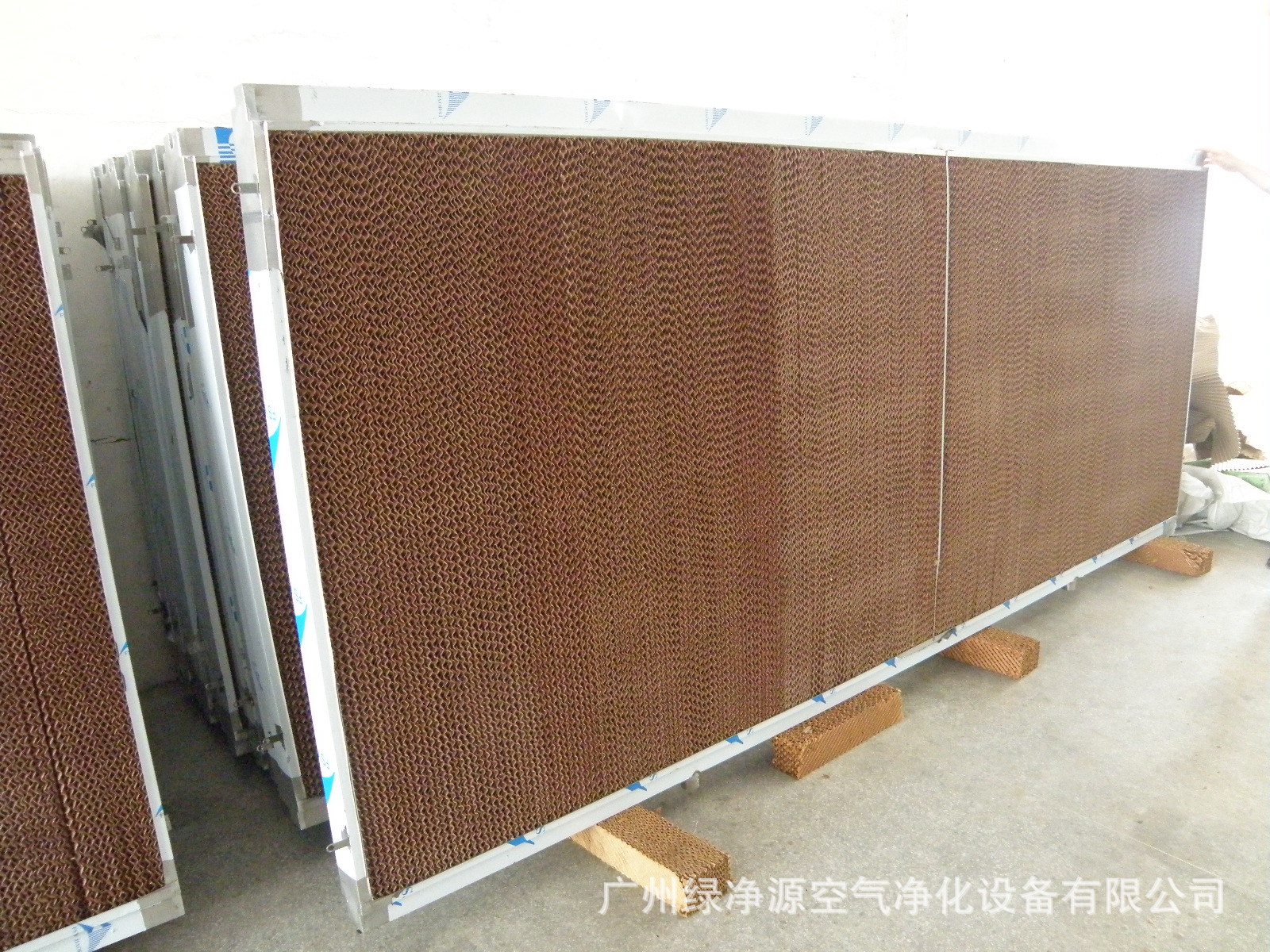 广州厂房降温湿帘冷风机系统安装